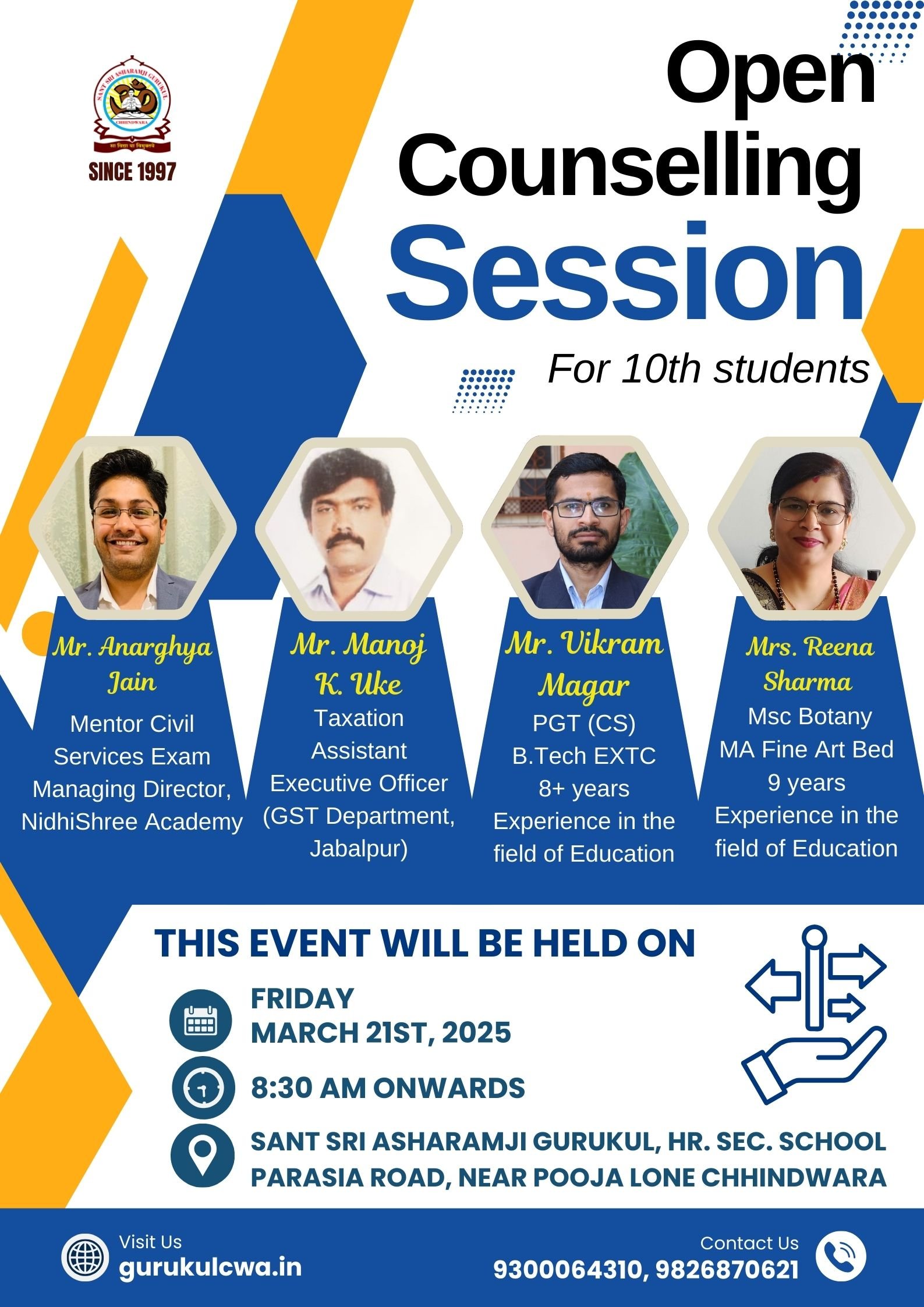 OPEN COUNSELLING SESSION